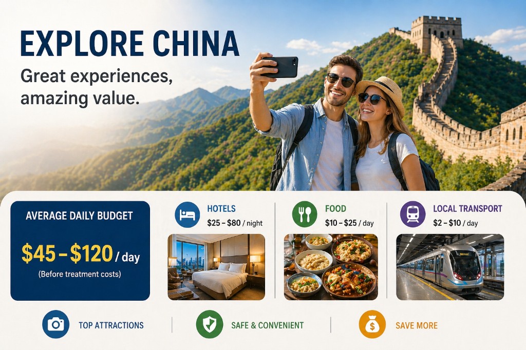 Shanghai skyline and city view for international travelers